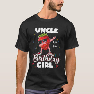 T-shirt Amateurs De Fruits Oncle De L'Anniversaire Fille F