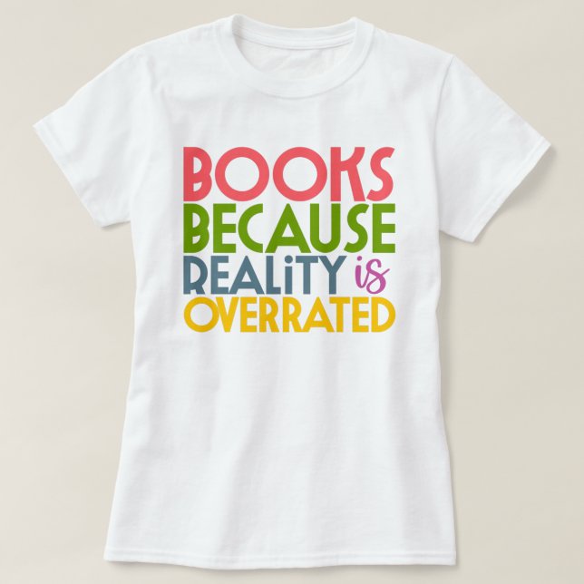T-shirt Amateurs de livres (Design devant)