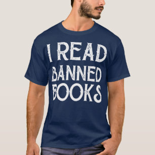 T-shirt Amateurs de livres Je lis des livres interdits pou