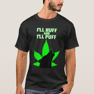 T-shirt Amateurs de loups hurleurs drôle de pots de mauvai