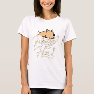 T-shirt Amateurs de Pitbull du visage du point de repos