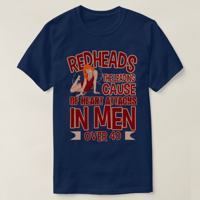 T-SHIRT AMATEURS DE REDHEADS (Design devant)