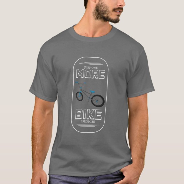 T-shirt Amateurs de vélo avec vélo (Devant)