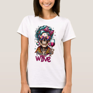T-shirt Amateurs de vin cool art du monde