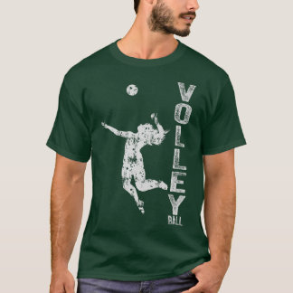 T-shirt Amateurs De Volley-ball Sport vintage Volleyball F