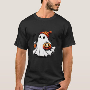 T-shirt Amateurs d'épices citrouilles mignon fantôme bouje