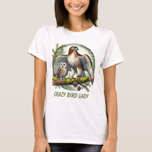 T-shirt Amateurs d'oiseaux cool aigle