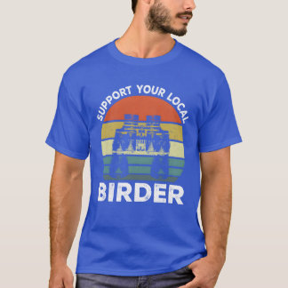 T-shirt Amateurs d'oiseaux Ornithologiste Observation des