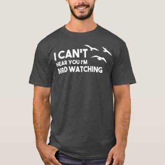 T-shirt Amateurs d'oiseaux Rétro Oiseau Watcher