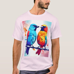T-shirt Amateurs d'oiseaux tropicaux