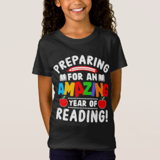 T-Shirt Amazing Year of Reading Back To School Gift Studen