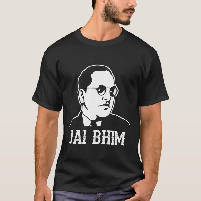 T-shirt Ambedkar Jayanthi Jai Bhim/Bheem (Devant)
