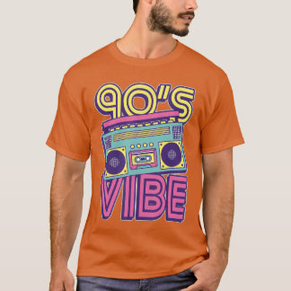 T-shirt Ambiance 90 Amoureux de musique des années 90 Cost