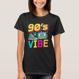 T-shirt Ambiance 90 Mode des années 90 Thème des années 90