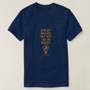T-shirt Ambiguë - Une chemise MisterP