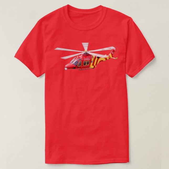 T-shirt Ambulance aérienne (Design devant)