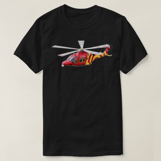 T-shirt Ambulance aérienne (Design devant)