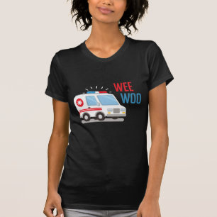 T-shirt Ambulance Paramedic Car weo Hospital EMT