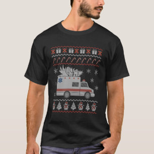 T-shirt Ambulance Vilain Pyjama Costume Emt Parame