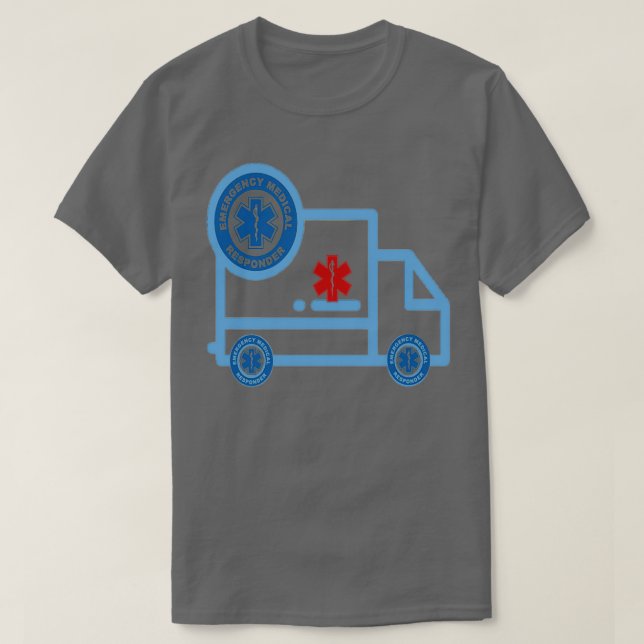 T-shirt Ambulance wee services Médicales d'urgence (Design devant)