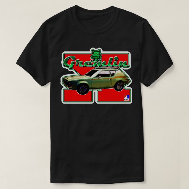 T-shirt AMC Gremlin non en détresse (Design devant)