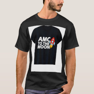 T-shirt AMC to the Moon short squeeze gamestonk stocks