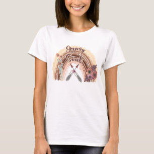 T-shirt Âme Bohème Gitane