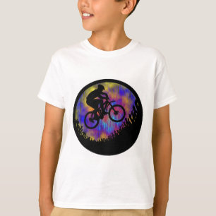 T-shirt Âme de vélo jalonnée