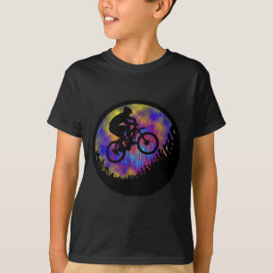 T-shirt Âme de vélo jalonnée