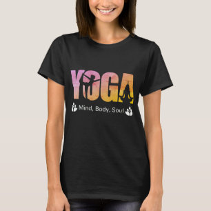 T-shirt âme du corps mental yoga