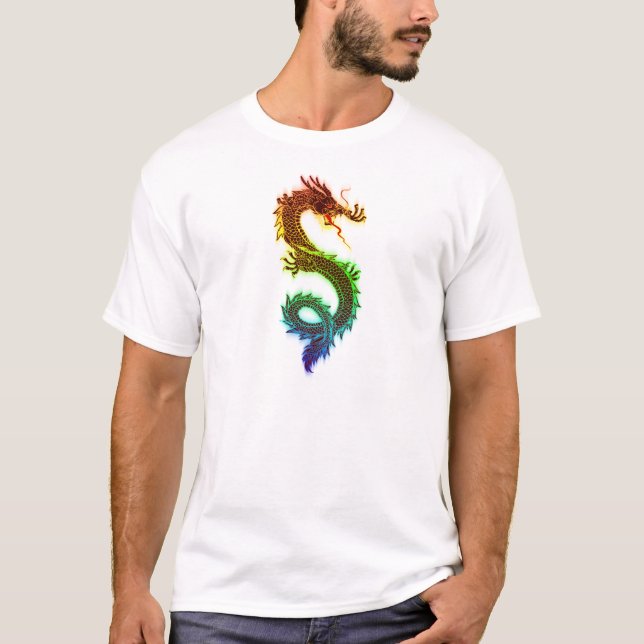 T-shirt Âme d'une pièce en t de dragon (Devant)