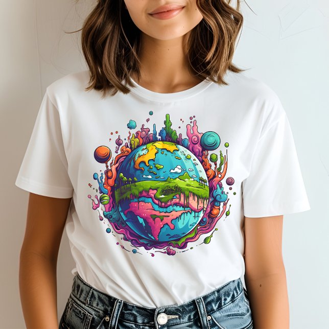 T-shirt âme hippie vibrante (Créateur téléchargé)