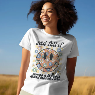 T-shirt Âme pleine de soleil, été, vacances