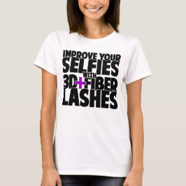 T-shirt Améliorez vos selfies avec 3d + Fibres