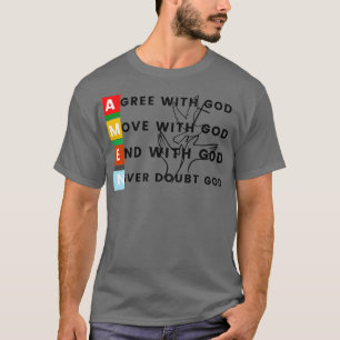 T-shirt AMEN AVEC Dieu