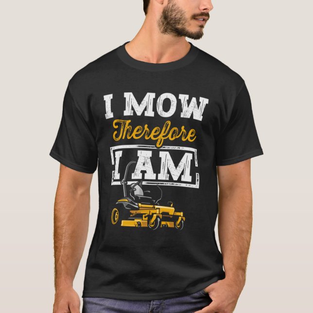 T-shirt Aménagement paysager de la pelouse (Devant)