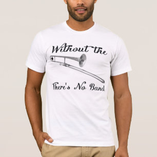 T-shirt Amer de base des hommes de trombone. $$etAPP.