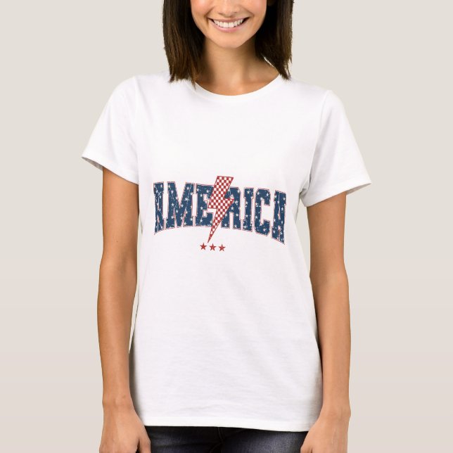T-shirt America  (Devant)