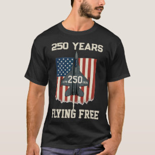 T-Shirt America 250 Ans en Vol Libre - 1776-2026
