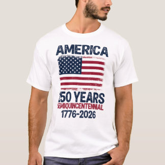 T-shirt America 250 Years Semiquincentennial 1776-2026