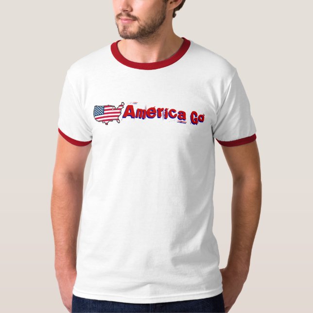 T-shirt America Go (Devant)