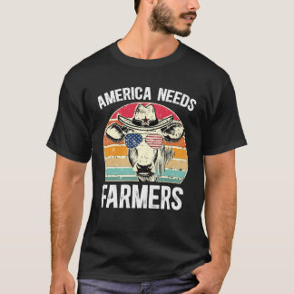T-shirt America Needs Farmers Support Country Farming In U