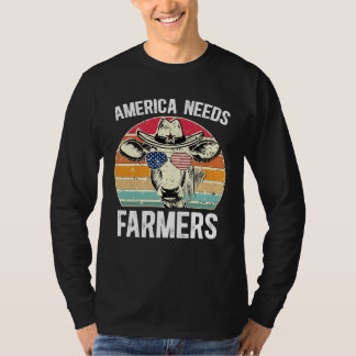 T-shirt America Needs Farmers Support Country Farming In U