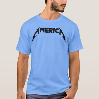 T-shirt America Rock And Roll Inspiré USA Design