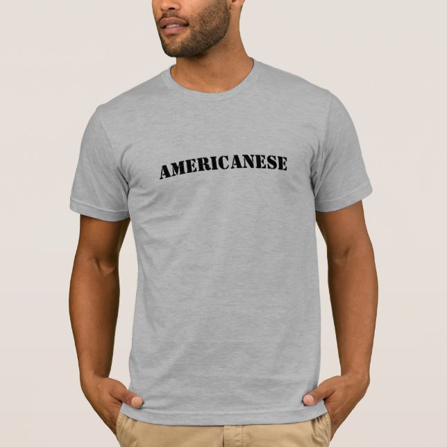 T-shirt Américain (Devant)