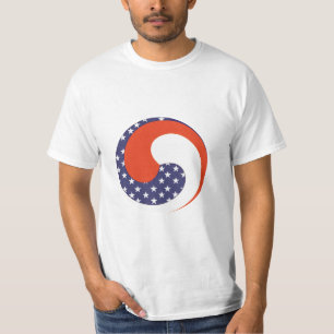 T-shirt Américain coréen Taeguk