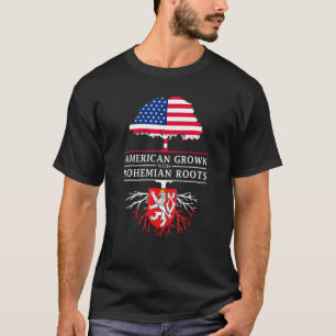 T-shirt Américain Cultivé Avec Des Racines Bohémiennes Tch