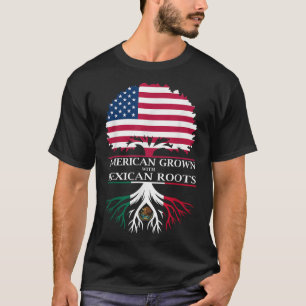 T-shirt Américain cultivé avec des racines mexicaines 