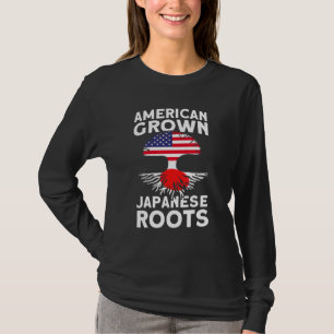 T-shirt Américain Cultivé Japonais Racines Japon Etats-Uni
