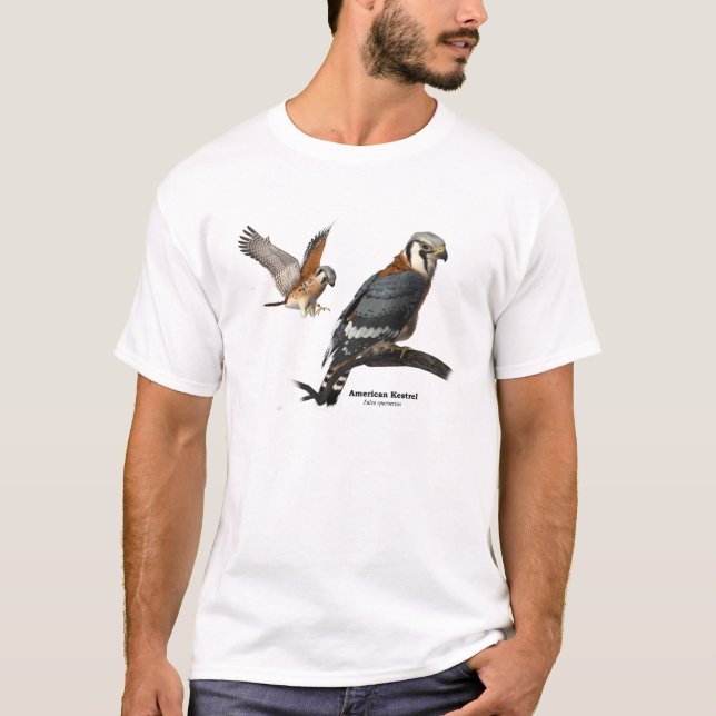 T-shirt américain de crécerelle (Devant)